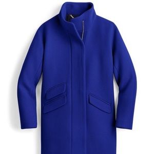 J.Crew Cocoon Coat in Italian Stadium-Cloth Wool